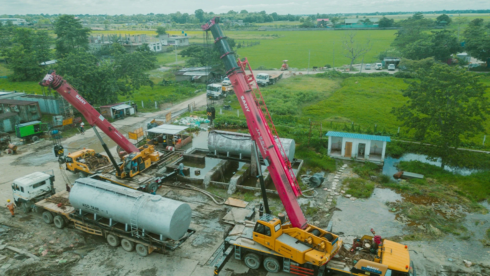 Steel and Cement Handling