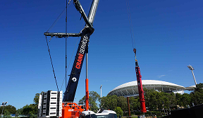 Crane Operations on Site