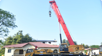 Crane Operator Doing Operations