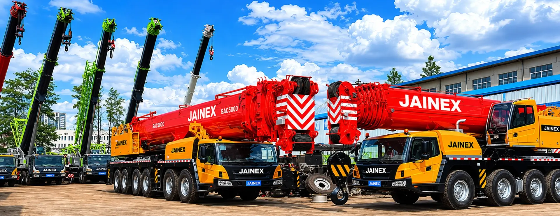 Range of Cranes